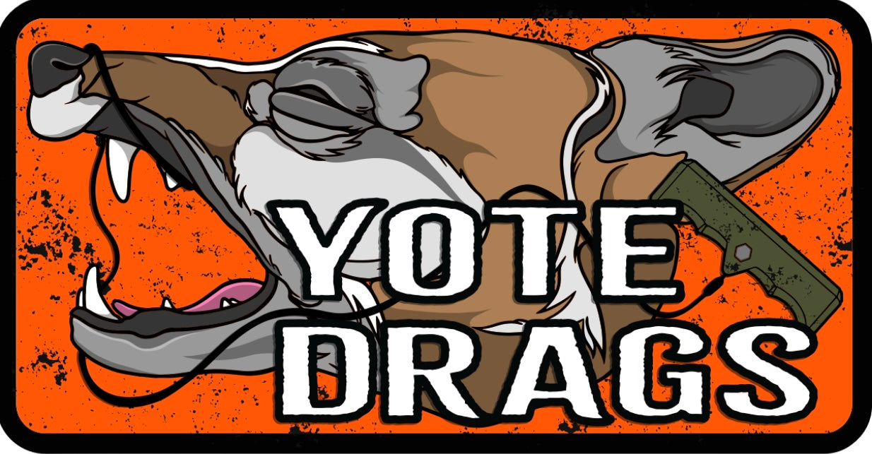 Limited Edition: Yote Drags Sticker