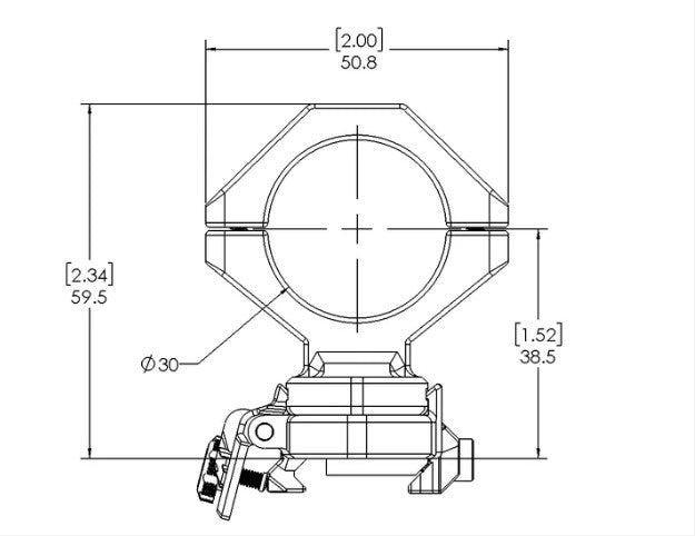 Magnetech Scope Mount Set