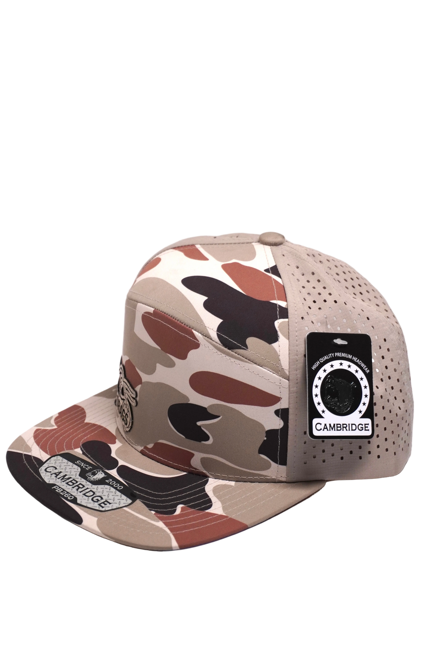 Desert Camo Snapback Hat